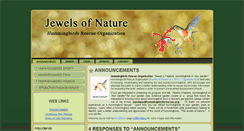 Desktop Screenshot of hummingbirdsrescue.org